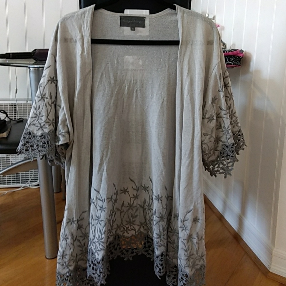 Embroidered Womens Floral Sweater